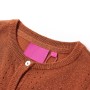 Cognacfarbene Kinder-Strickjacke 104 von , Oberbekleidung für Kinder - Ref: Foro24-14515, Preis: 12,99 €, Rabatt: %