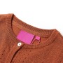 Children's knitted cardigan in cognac color 128 by , Children's outerwear - Ref: Foro24-14517, Price: 12,99 €, Discount: %