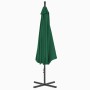 Cantilever parasol with steel pole 300 cm green by vidaXL, Umbrellas - Ref: Foro24-44873, Price: 108,97 €, Discount: %