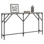 Mesa consola madera de ingeniería gris Sonoma 140x23x75 cm de , Mesas auxiliares - Ref: Foro24-837775, Precio: 53,02 €, Descu...