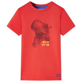 Red children's t-shirt 128 by , Kids T-shirts - Ref: Foro24-11722, Price: 7,99 €, Discount: %