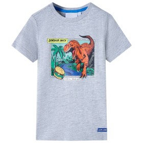 Camiseta infantil gris 104 de , Camisetas para niños - Ref: Foro24-12245, Precio: 9,99 €, Descuento: %