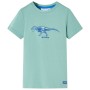 Light khaki children's t-shirt 140 by , Kids T-shirts - Ref: Foro24-11748, Price: 7,95 €, Discount: %