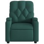 Sillón reclinable de tela verde oscuro de , Sillones - Ref: Foro24-372485, Precio: 221,82 €, Descuento: %