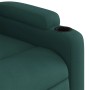 Sillón reclinable de tela verde oscuro de , Sillones - Ref: Foro24-372485, Precio: 221,82 €, Descuento: %