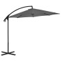 Cantilever parasol with steel pole 300 cm anthracite by vidaXL, Umbrellas - Ref: Foro24-44875, Price: 134,72 €, Discount: %