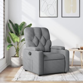 Light Gray Fabric Recliner by , Armchairs - Ref: Foro24-372479, Price: 236,63 €, Discount: %