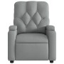 Light Gray Fabric Recliner by , Armchairs - Ref: Foro24-372479, Price: 228,06 €, Discount: %