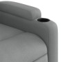 Light Gray Fabric Recliner by , Armchairs - Ref: Foro24-372479, Price: 228,06 €, Discount: %