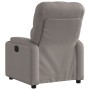 Sillón reclinable de tela gris taupe de , Sillones - Ref: Foro24-372487, Precio: 221,82 €, Descuento: %