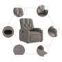 Sillón reclinable de tela gris taupe de , Sillones - Ref: Foro24-372487, Precio: 221,82 €, Descuento: %