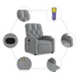 Light Gray Fabric Massage Recliner by , Armchairs - Ref: Foro24-372491, Price: 243,99 €, Discount: %