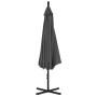 Cantilever parasol with steel pole 300 cm anthracite by vidaXL, Umbrellas - Ref: Foro24-44875, Price: 134,72 €, Discount: %