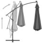 Cantilever parasol with steel pole 300 cm anthracite by vidaXL, Umbrellas - Ref: Foro24-44875, Price: 134,72 €, Discount: %