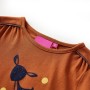 Camiseta infantil de manga larga color coñac 140 de , Camisetas para niños - Ref: Foro24-13528, Precio: 9,51 €, Descuento: %