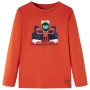 Camiseta infantil de manga larga naranja 116 de , Camisetas para niños - Ref: Foro24-12881, Precio: 9,74 €, Descuento: %