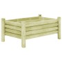 Arriate de madera de pino impregnada 100x60x42 cm de vidaXL, Maceteros y jardineras - Ref: Foro24-45174, Precio: 70,56 €, Des...