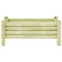 Arriate de madera de pino impregnada 100x60x42 cm de vidaXL, Maceteros y jardineras - Ref: Foro24-45174, Precio: 70,56 €, Des...