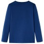 Long-sleeved denim blue children's t-shirt size 104 by , Kids T-shirts - Ref: Foro24-13135, Price: 9,89 €, Discount: %