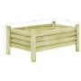 Arriate de madera de pino impregnada 100x60x42 cm de vidaXL, Maceteros y jardineras - Ref: Foro24-45174, Precio: 70,56 €, Des...