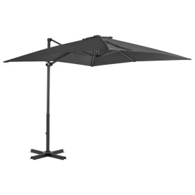 Cantilever parasol with anthracite gray aluminum pole 250x250 cm by vidaXL, Umbrellas - Ref: Foro24-44618, Price: 369,99 €, D...