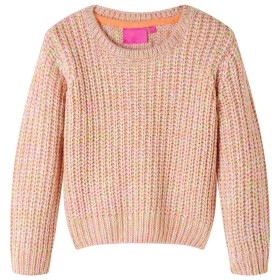 Soft pink children's knitted sweater 128 by , Kids T-shirts - Ref: Foro24-14527, Price: 12,44 €, Discount: %