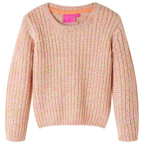 Jersey de punto infantil rosa suave 104 de , Camisetas para niños - Ref: Foro24-14525, Precio: 12,99 €, Descuento: %