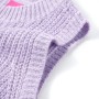 Children's light lilac knitted vest 116 by , Kids T-shirts - Ref: Foro24-14546, Price: 11,99 €, Discount: %