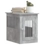 Dog cage engineered wood gray concrete 45x62x59 cm by , Dog kennels - Ref: Foro24-838312, Price: 71,90 €, Discount: %