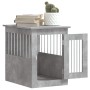 Jaula para perros madera ingeniería gris hormigón 45x62x59 cm de , Casetas para perros - Ref: Foro24-838312, Precio: 72,41 €,...