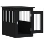 Black engineered wood dog cage 45x62x59 cm by , Dog kennels - Ref: Foro24-838310, Price: 81,65 €, Discount: %