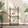 Bookcase with 3 shelves engineered wood Sonoma oak 40x30x86 cm by , Bookcases and shelves - Ref: Foro24-837628, Price: 34,49 ...