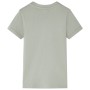 Light khaki children's t-shirt 116 by , Kids T-shirts - Ref: Foro24-11681, Price: 7,99 €, Discount: %