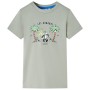 Camiseta infantil caqui claro 140 de , Camisetas para niños - Ref: Foro24-11683, Precio: 7,88 €, Descuento: %