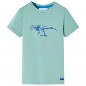 Camiseta infantil caqui claro 92 de , Camisetas para niños - Ref: Foro24-11744, Precio: 9,99 €, Descuento: %