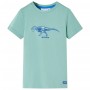 Light khaki children's t-shirt 92 by , Kids T-shirts - Ref: Foro24-11744, Price: 9,35 €, Discount: %