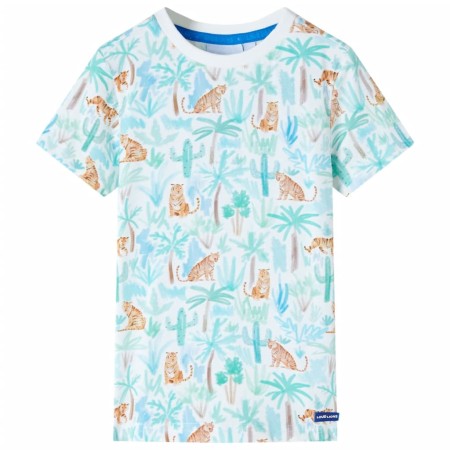 Camiseta infantil color crudo 116 de , Camisetas para niños - Ref: Foro24-12401, Precio: 8,99 €, Descuento: %