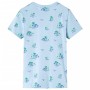 Light blue children's t-shirt 128 by , Kids T-shirts - Ref: Foro24-12552, Price: 10,99 €, Discount: %