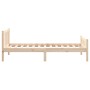 Estructura de cama madera maciza 90x190 cm de , Camas y somieres - Ref: Foro24-810644, Precio: 98,48 €, Descuento: %