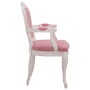 Silla de comedor terciopelo rosa 62x59,5x100,5 cm de , Sillas de comedor - Ref: Foro24-344462, Precio: 163,65 €, Descuento: %