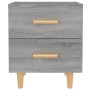 Bedside tables 2 units sonoma gray 40x35x47.5 cm by vidaXL, Nightstands - Ref: Foro24-817288, Price: 71,39 €, Discount: %