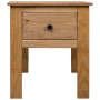 Panama style solid pine wood bedside table 46x40x57 cm by , Nightstands - Ref: Foro24-282691, Price: 54,50 €, Discount: %