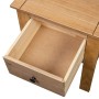 Panama style solid pine wood bedside table 46x40x57 cm by , Nightstands - Ref: Foro24-282691, Price: 54,50 €, Discount: %