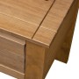 Panama style solid pine wood bedside table 46x40x57 cm by , Nightstands - Ref: Foro24-282691, Price: 54,50 €, Discount: %