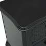 Black MDF nightstand 43x32x65 cm by , Nightstands - Ref: Foro24-285773, Price: 139,99 €, Discount: %