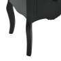 Black MDF nightstand 43x32x65 cm by , Nightstands - Ref: Foro24-285773, Price: 139,99 €, Discount: %