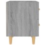 Bedside tables 2 units sonoma gray 40x35x47.5 cm by vidaXL, Nightstands - Ref: Foro24-817288, Price: 71,39 €, Discount: %