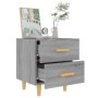 Bedside tables 2 units sonoma gray 40x35x47.5 cm by vidaXL, Nightstands - Ref: Foro24-817288, Price: 71,39 €, Discount: %