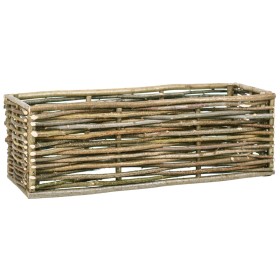 Raised hazel wood bed 120x40x40 cm by vidaXL, Pots and planters - Ref: Foro24-45370, Price: 81,51 €, Discount: %