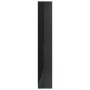 Glossy black plywood bathroom cabinet 30x30x183.5cm by , Bathroom furniture - Ref: Foro24-802676, Price: 140,87 €, Discount: %